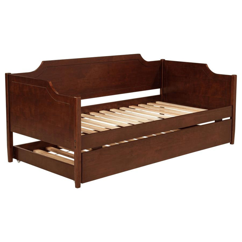 Redding Wood Twin Daybed With Trundle Cherry-zoom-