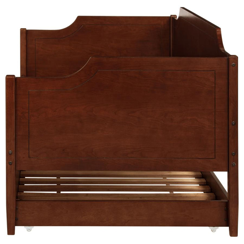 Redding Wood Twin Daybed With Trundle Cherry-zoom-