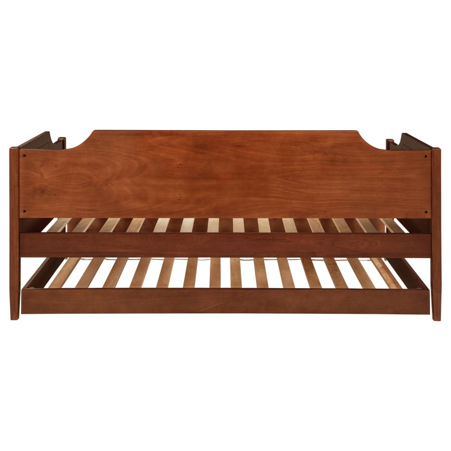 Redding Wood Twin Daybed With Trundle Cherry-10