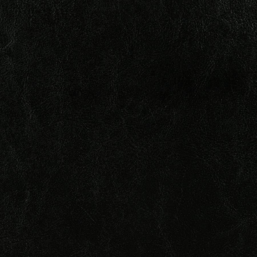 Dorian Faux Leather Upholstered California King Bed Black-zoom-2