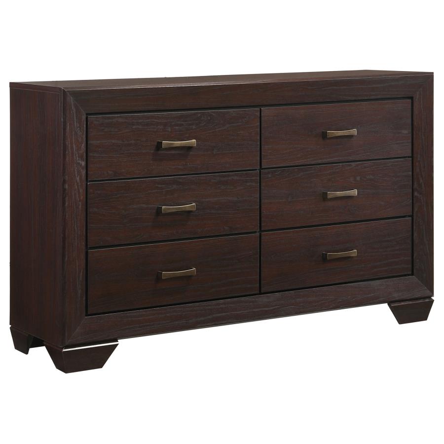 Dorian 5-piece Queen Bedroom Set Dark Cocoa-zoom-7
