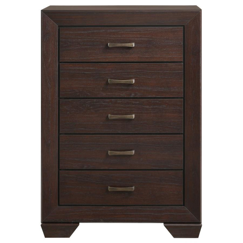 Dorian 5-piece Queen Bedroom Set Dark Cocoa-zoom-