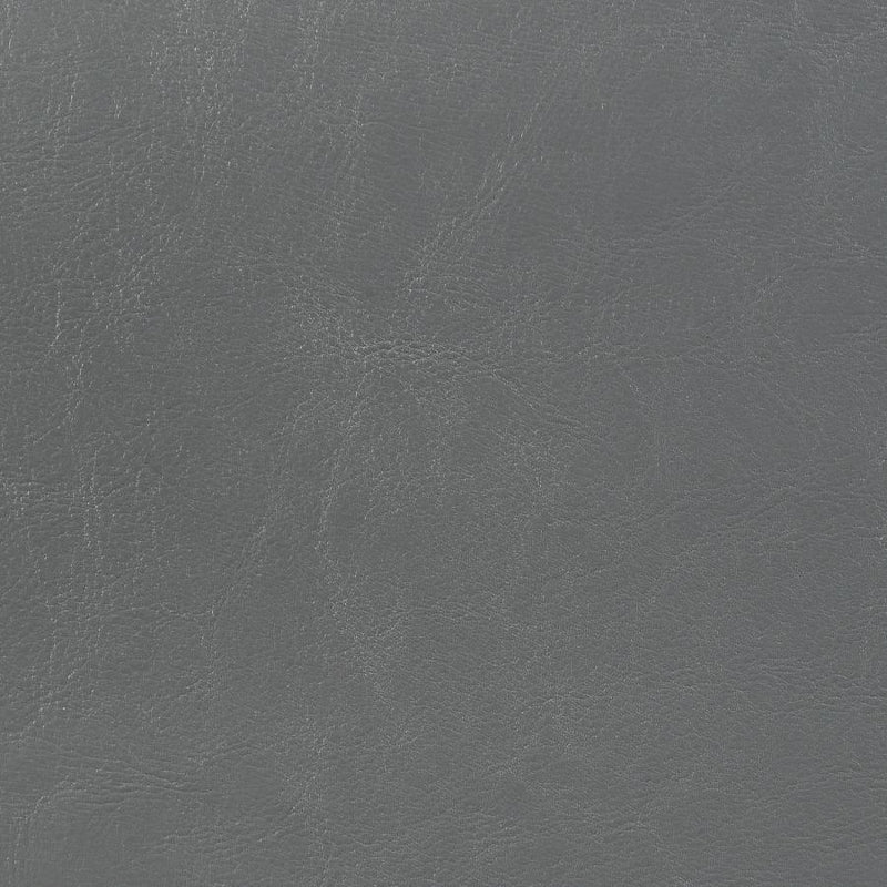 Dorian Faux Leather Upholstered Eastern King Panel Bed Grey-zoom-