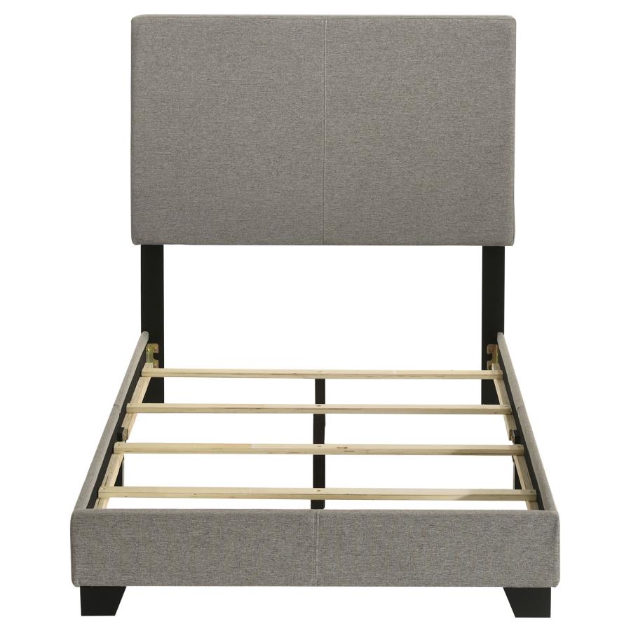 Dorian Fabric Upholstered Twin Panel Bed Taupe-zoom-4