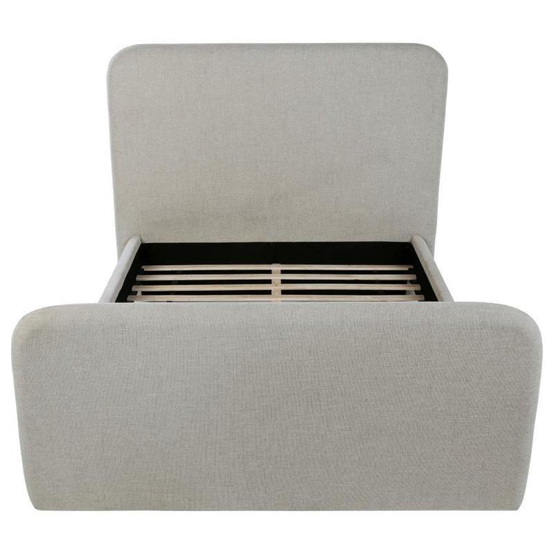 Wren Upholstered Queen Panel Bed Grey-zoom-