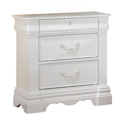 ACME Estrella Nightstand – angle view – Lusso Furniture Miami