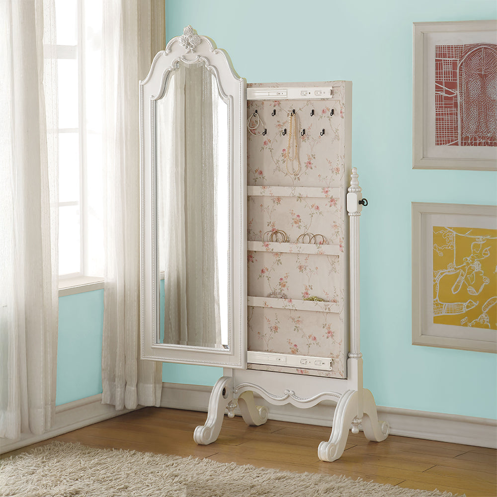 ACME Edalene Jewelry Armoire – front view – Lusso Furniture Miami