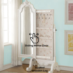ACME Edalene Jewelry Armoire – detail – Lusso Furniture Miami