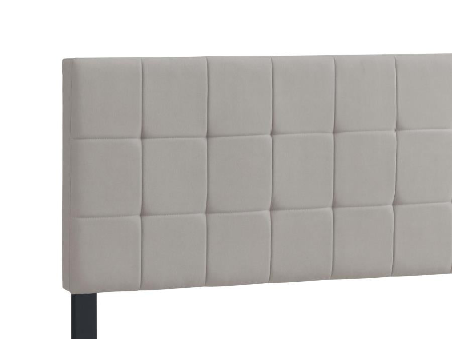 Fairfield Upholstered Queen Panel Bed Beige-6