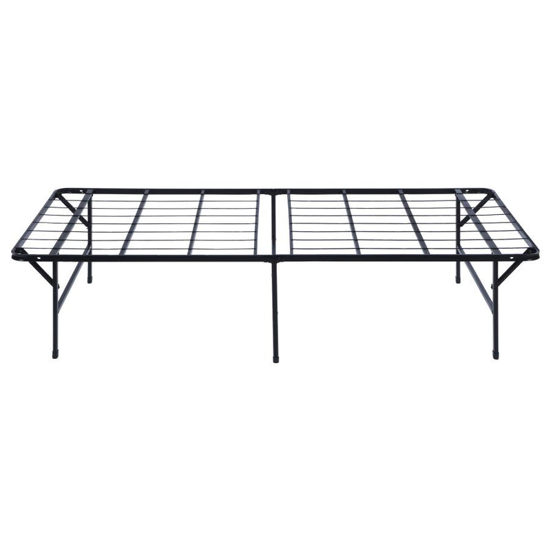 Mabel Metal Twin Mattress Support Platform Bed Black-zoom-