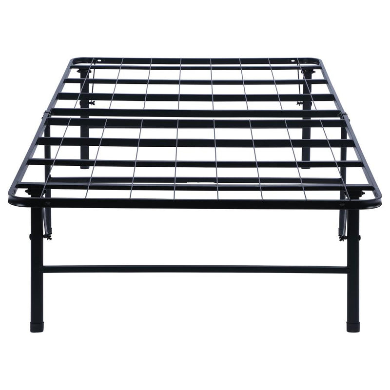 Mabel Metal Twin Mattress Support Platform Bed Black-zoom-