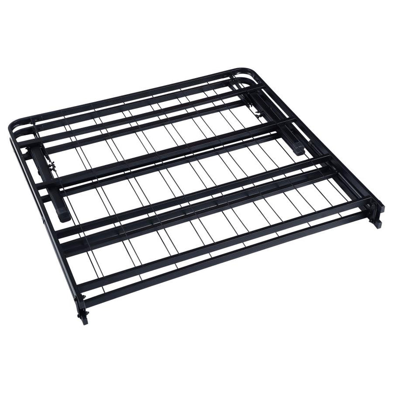 Mabel Metal Twin Mattress Support Platform Bed Black-zoom-