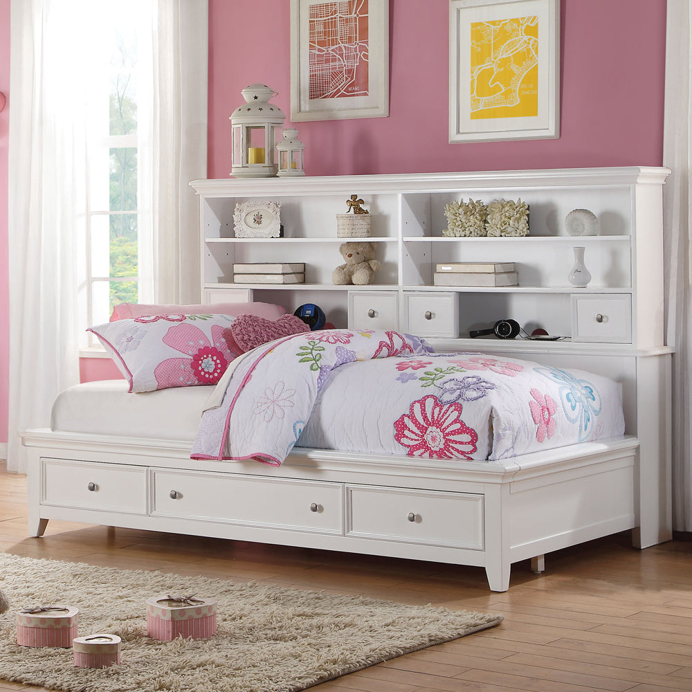 ACME Lacey Daybed with Drawers – front view – Lusso Furniture Miami
