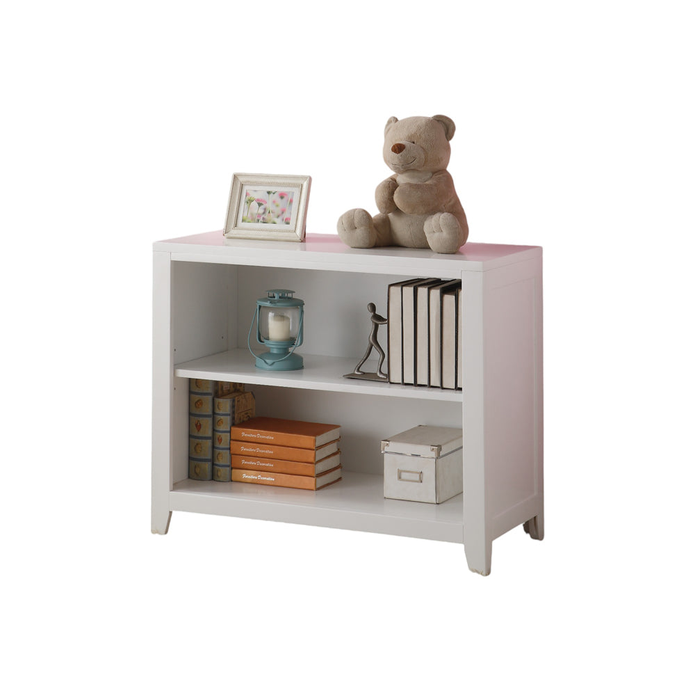 ACME Lacey Bookcase – angle view – Lusso Furniture Miami