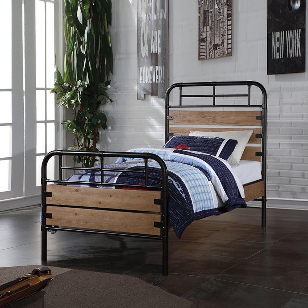 ACME Adams Bed – front view – Lusso Furniture Miami