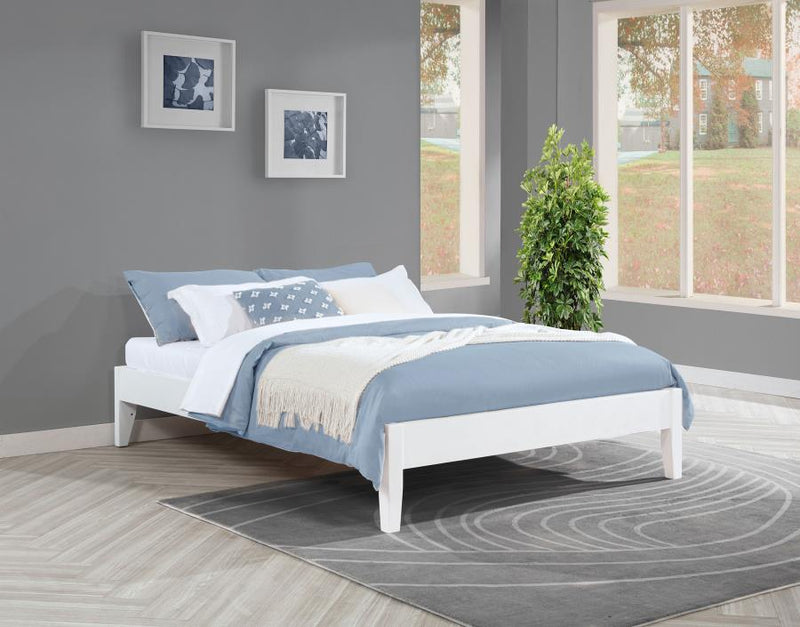 Hounslow Full Universal Platform Bed White-zoom-