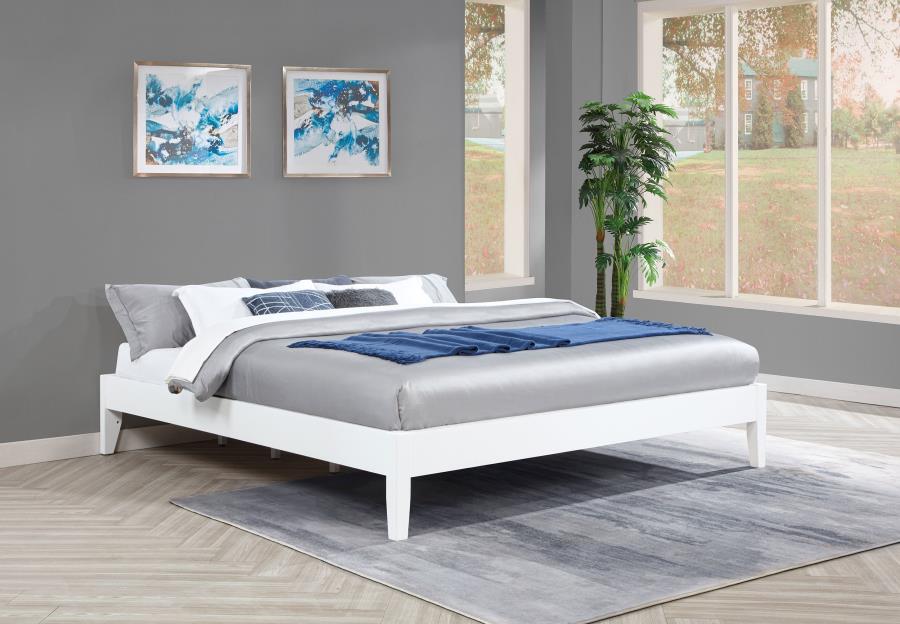 Hounslow Eastern King Universal Platform Bed White-2