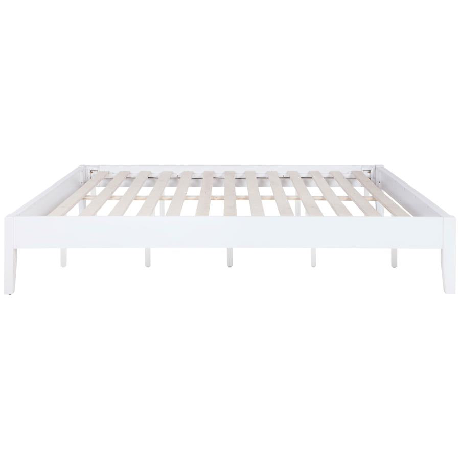 Hounslow California King Universal Platform Bed White-6