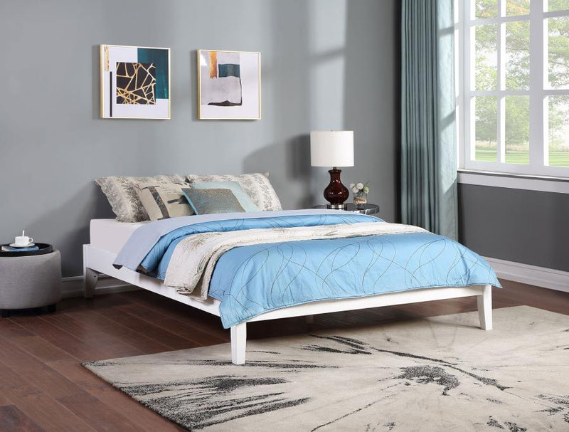 Hounslow Queen Universal Platform Bed White-zoom-