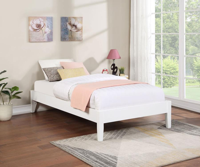 Hounslow Twin Universal Platform Bed White-zoom-