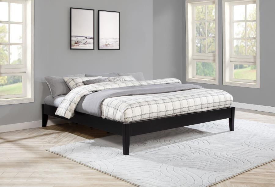 Hounslow California King Universal Platform Bed Black-zoom-2