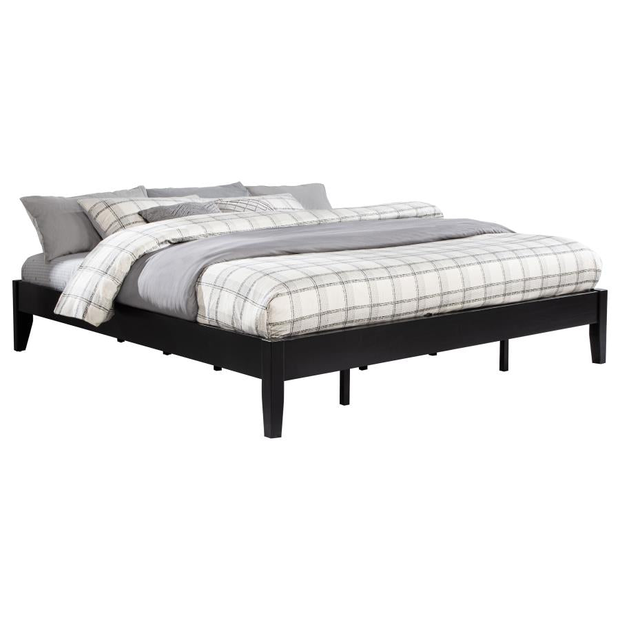 Hounslow California King Universal Platform Bed Black-3