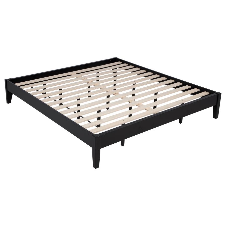 Hounslow California King Universal Platform Bed Black-5