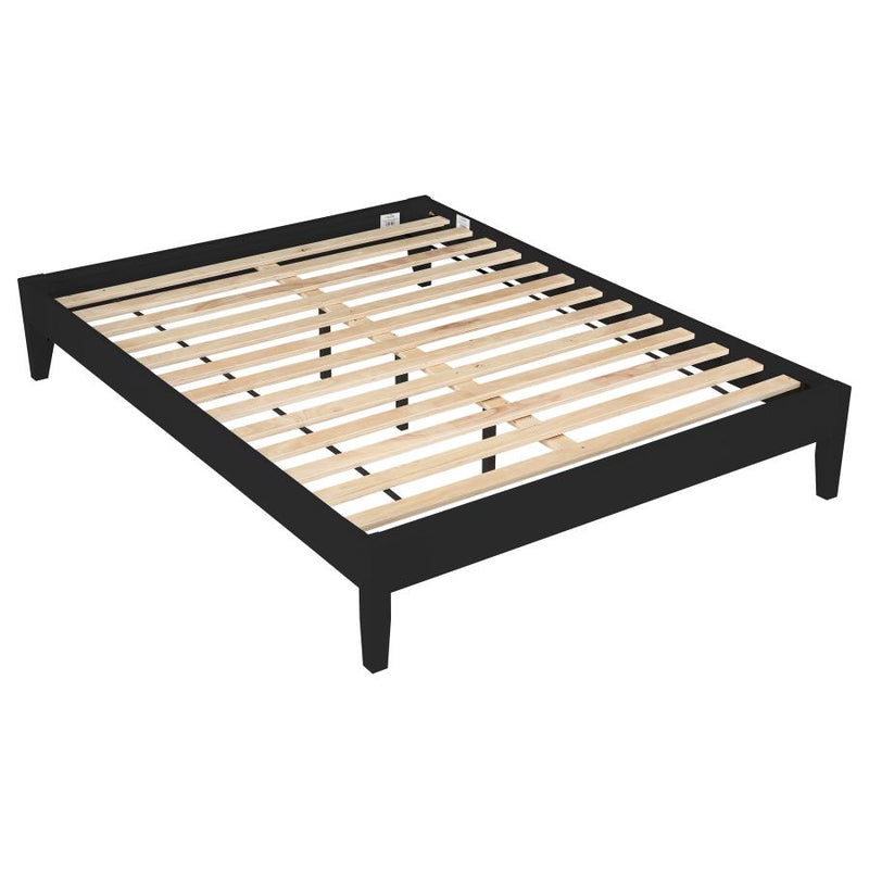 Hounslow Queen Universal Platform Bed Black-zoom-