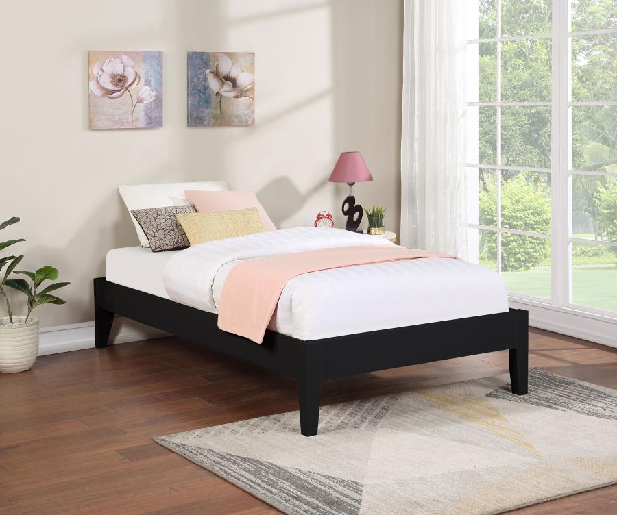 Hounslow Twin Universal Platform Bed Black-zoom-2