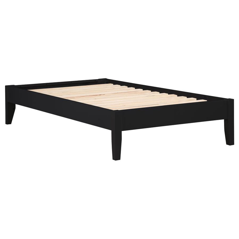 Hounslow Twin Universal Platform Bed Black-zoom-
