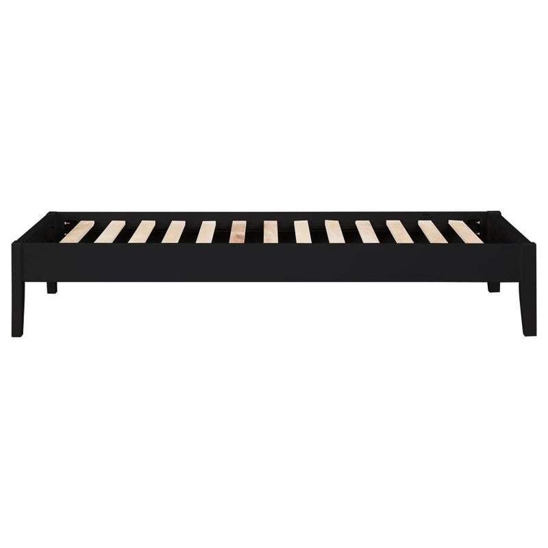 Hounslow Twin Universal Platform Bed Black-zoom-
