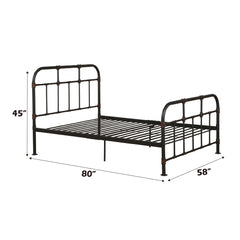 ACME Nicipolis Bed – top view – Lusso Furniture Miami