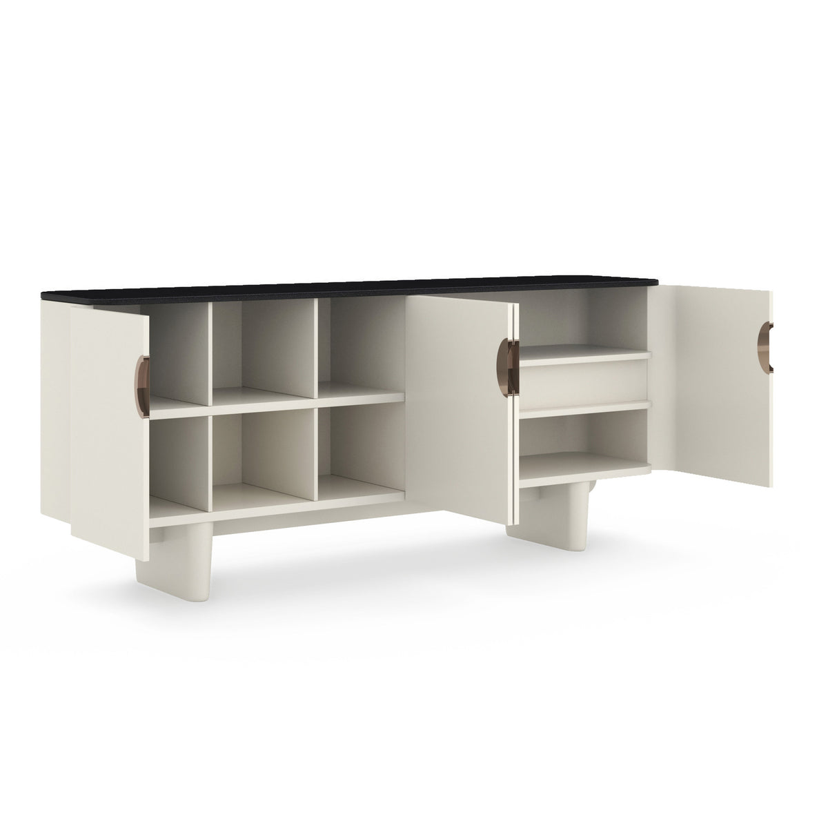 Caracole Paragon Sideboard – back view – Lusso Furniture Miami
