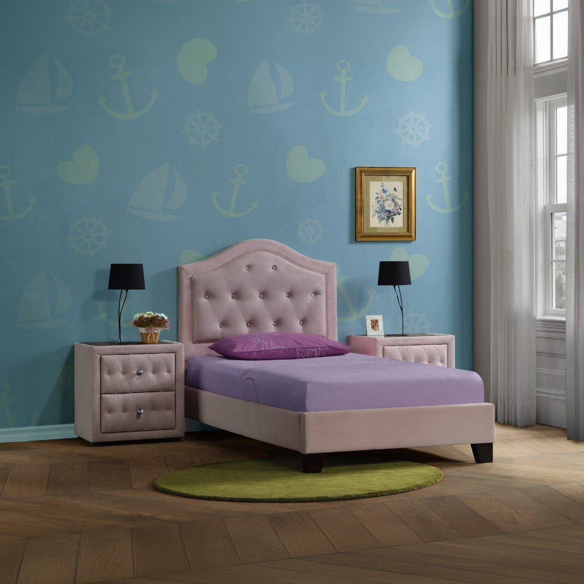 ACME Reggie Bed – view 16 – Lusso Furniture Miami