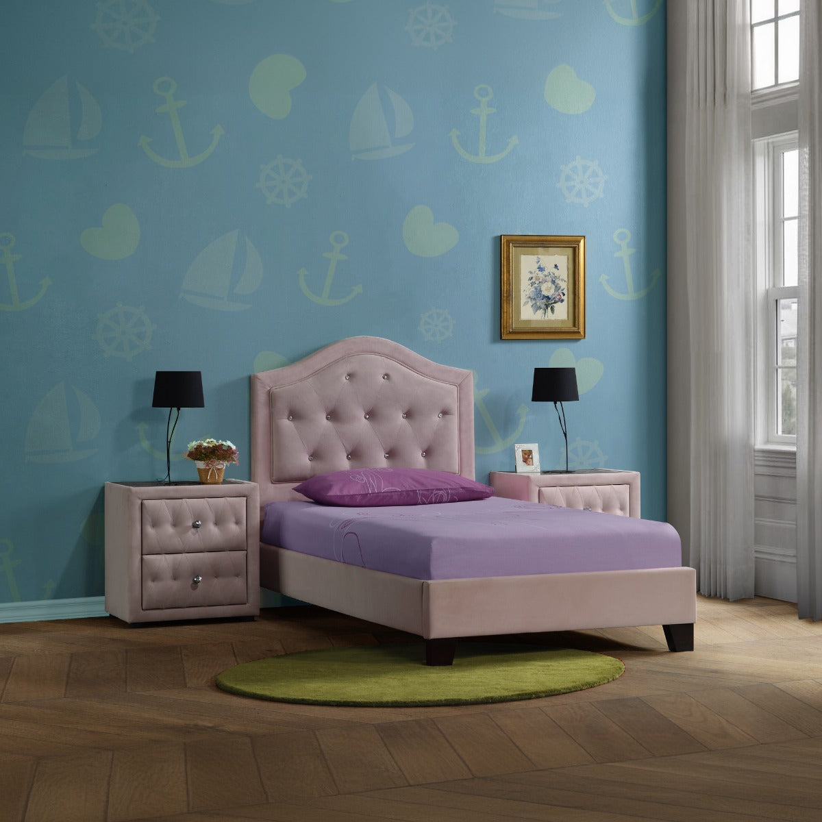 ACME Reggie Nightstand – view 13 – Lusso Furniture Miami