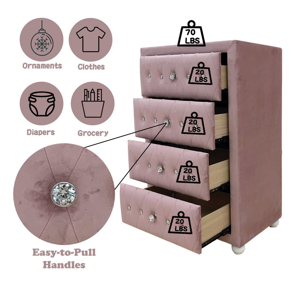 ACME Reggie Chest – view 15 – Lusso Furniture Miami