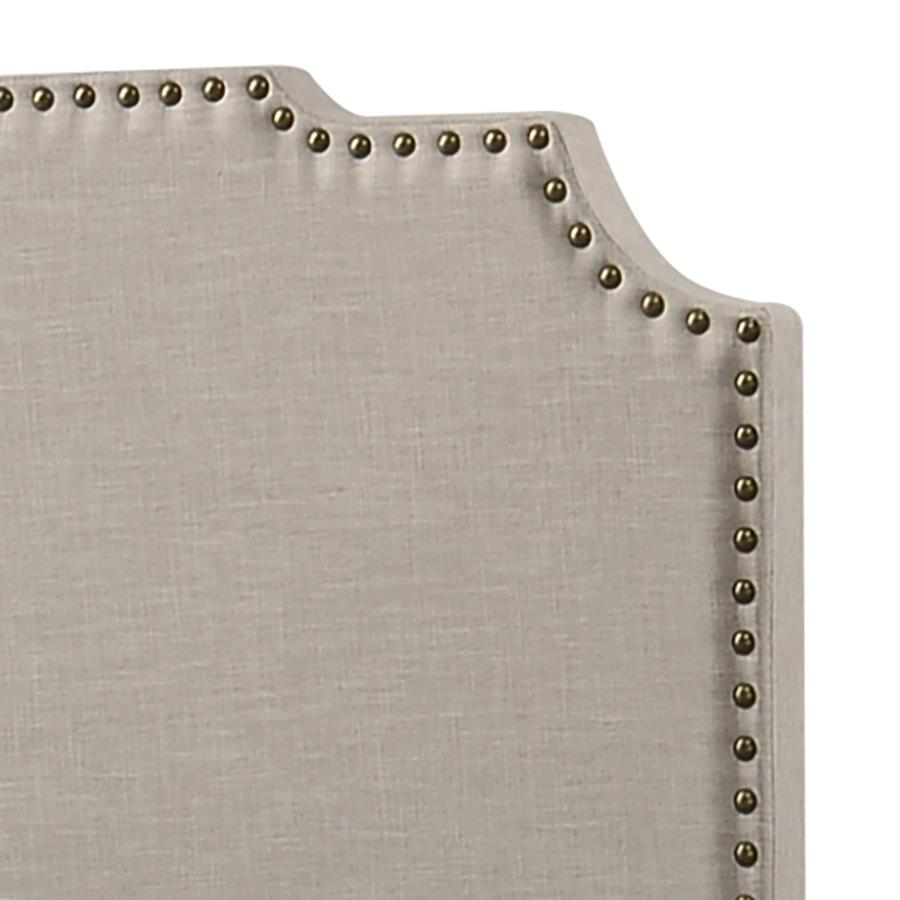 Tamarac Upholstered Full Panel Bed Beige-zoom-5