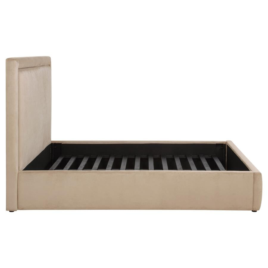 Lawson 54-inch Upholstered Eastern King Platform Bed Saddle-zoom-6