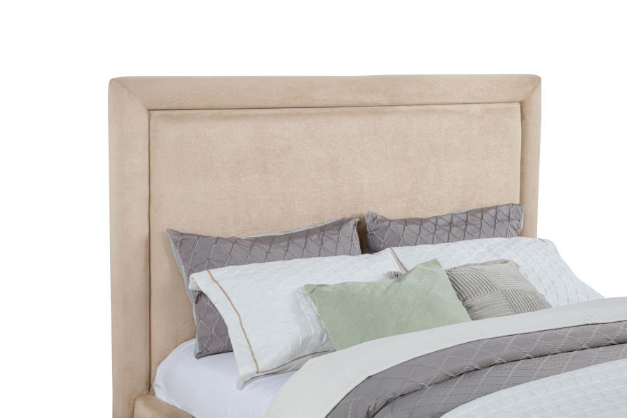 Lawson 54-inch Upholstered Eastern King Platform Bed Saddle-7