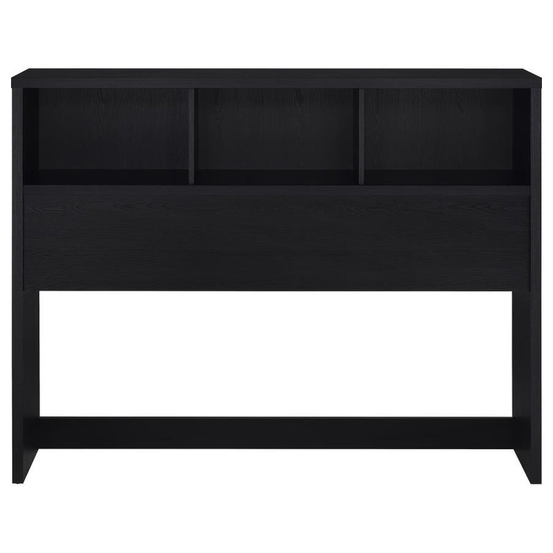 Westpark 3-piece Queen Bedroom Set Bookcase Headboard Black-zoom-
