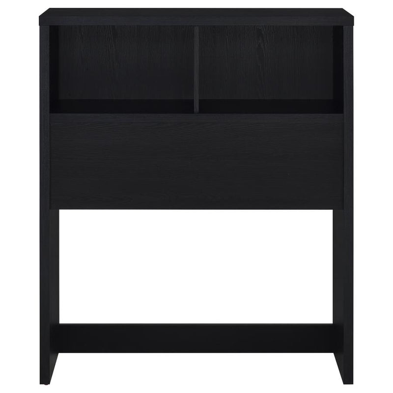Westpark 3-piece Twin Bedroom Set Bookcase Headboard Black-zoom-