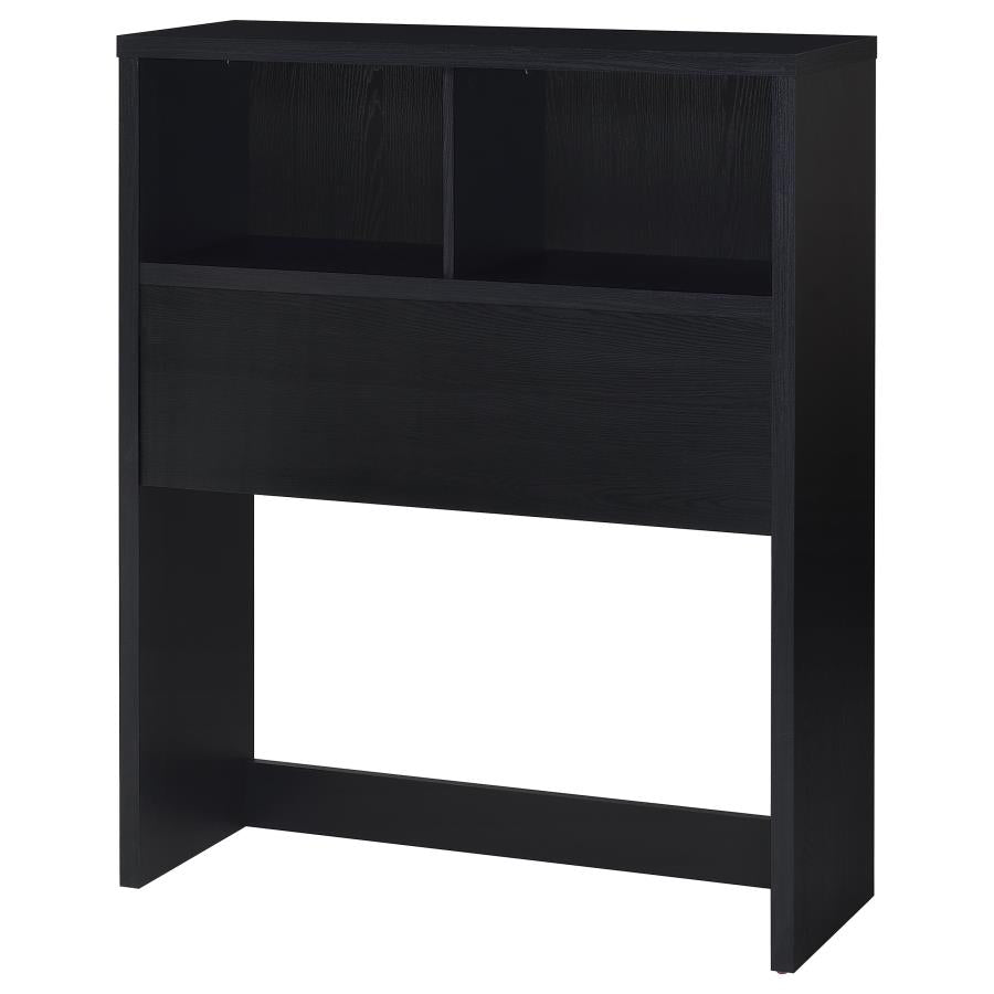 Westpark 3-piece Twin Bedroom Set Bookcase Headboard Black-5