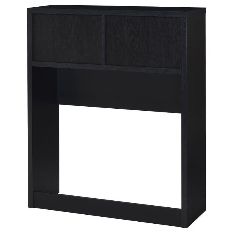 Westpark 3-piece Twin Bedroom Set Bookcase Headboard Black-zoom-