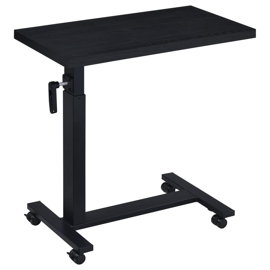 Westpark Height Adjustable Mobile Bedroom C-Table Black-3