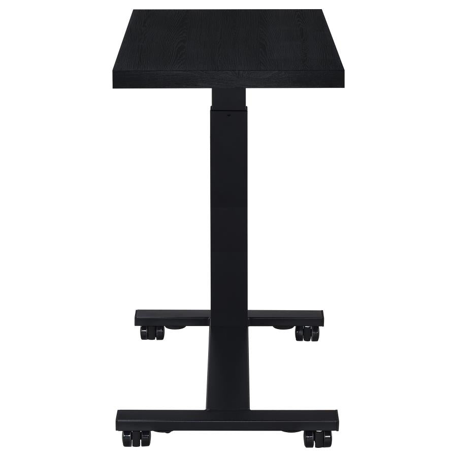Westpark Height Adjustable Mobile Bedroom C-Table Black-11