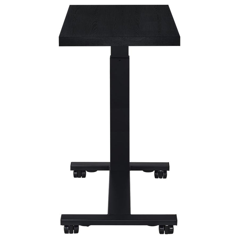 Westpark Height Adjustable Mobile Bedroom C-Table Black-zoom-