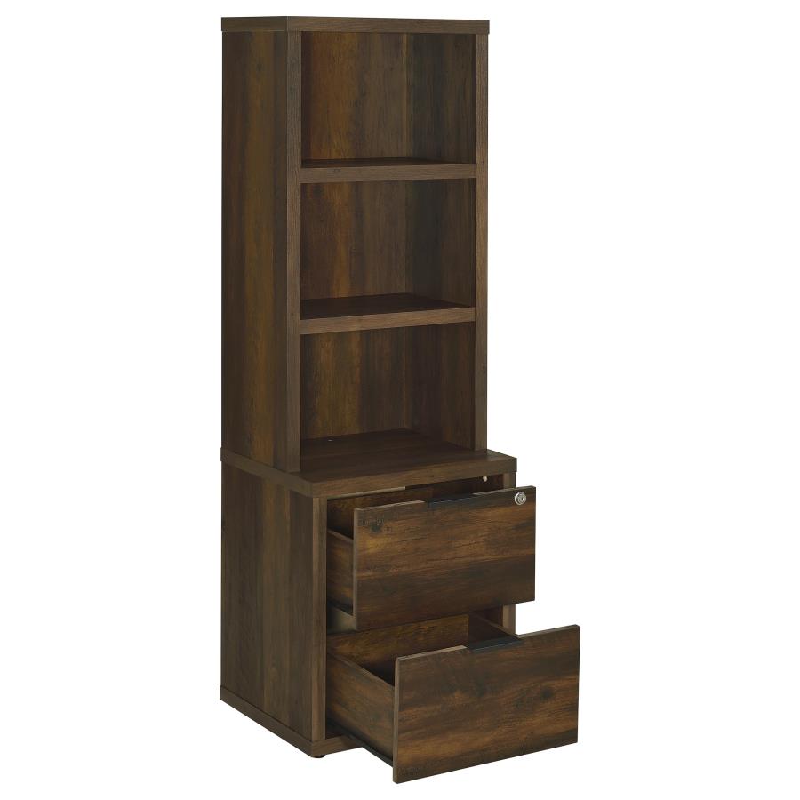 Westpark 3-piece Full Bedroom Set Bookcase Headboard Pine-9