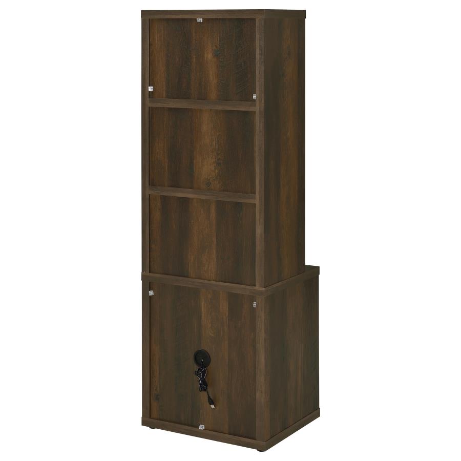 Westpark 3-piece Full Bedroom Set Bookcase Headboard Pine-zoom-14