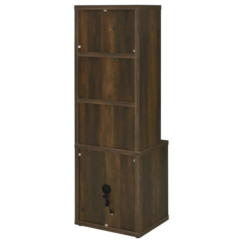 Westpark 3-piece Full Bedroom Set Bookcase Headboard Pine-zoom-