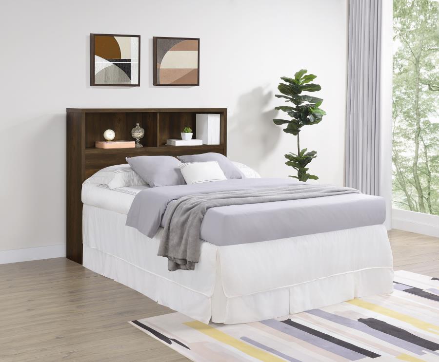 Westpark 49-inch Full Bookcase Headboard Dark Pine-zoom-2